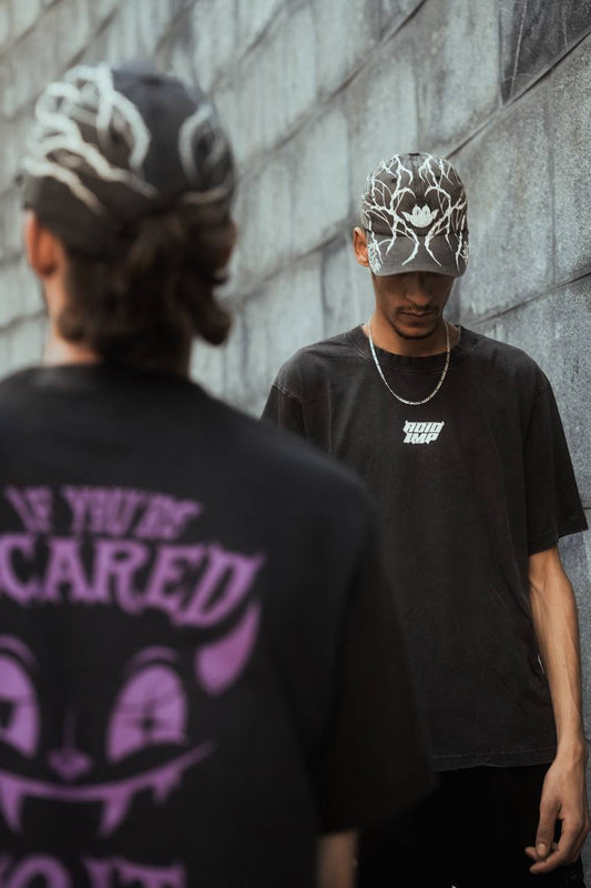 CAMISETA OVERSIZE IF YOU SCARED DO IT