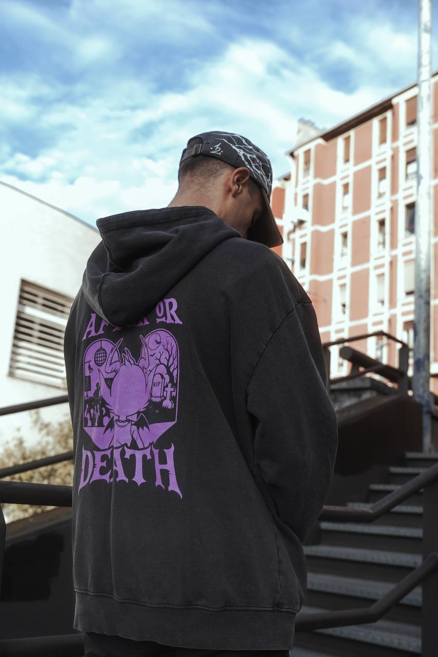 SUDADERA OVERSIZE AFTER OR DEATH