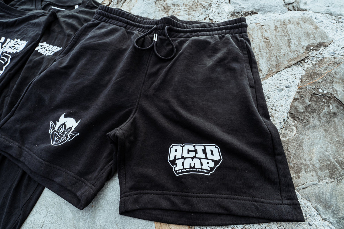 PANTALON CORTO ACID SUMMER NEGRO