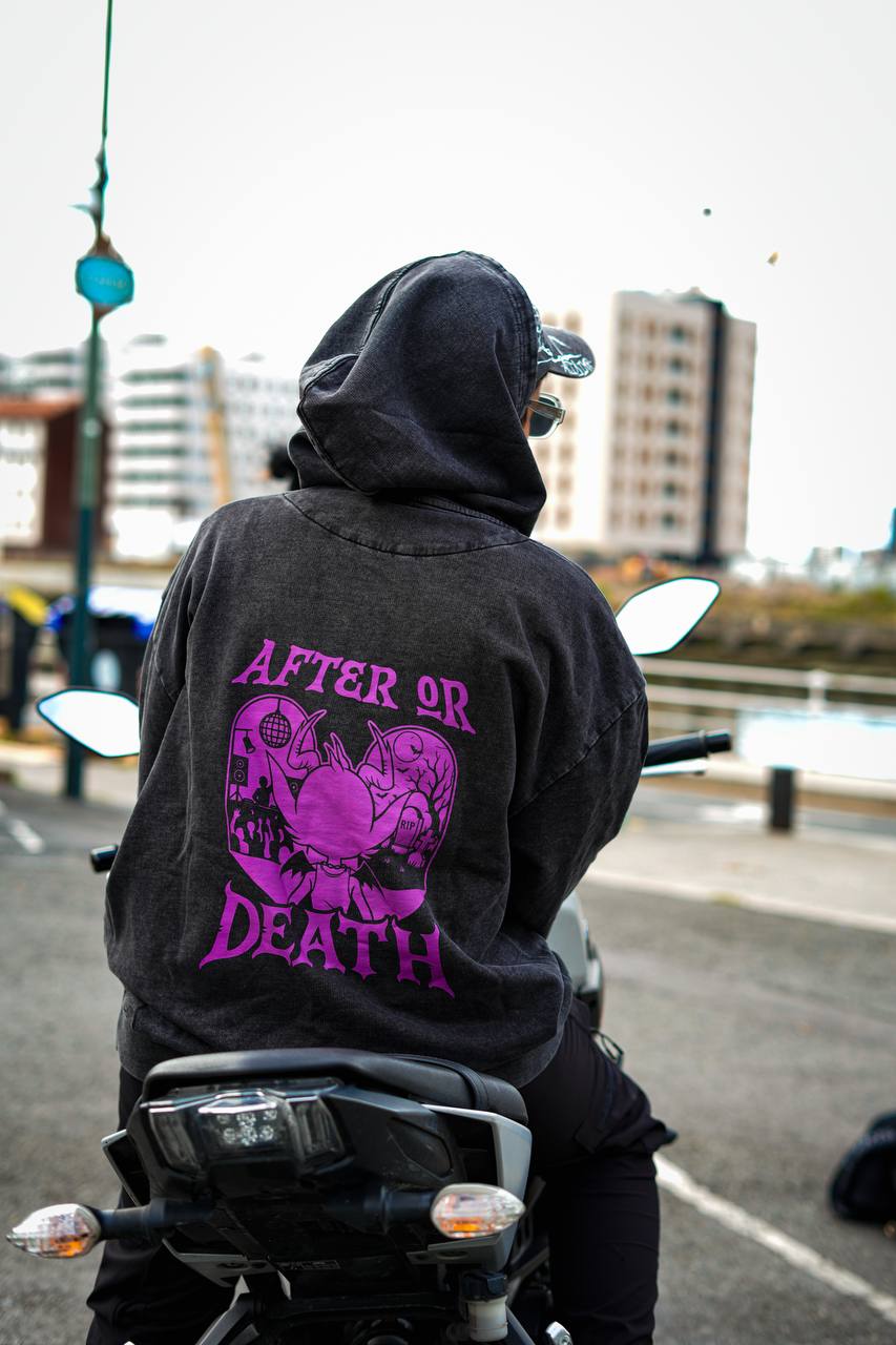 SUDADERA OVERSIZE AFTER OR DEATH
