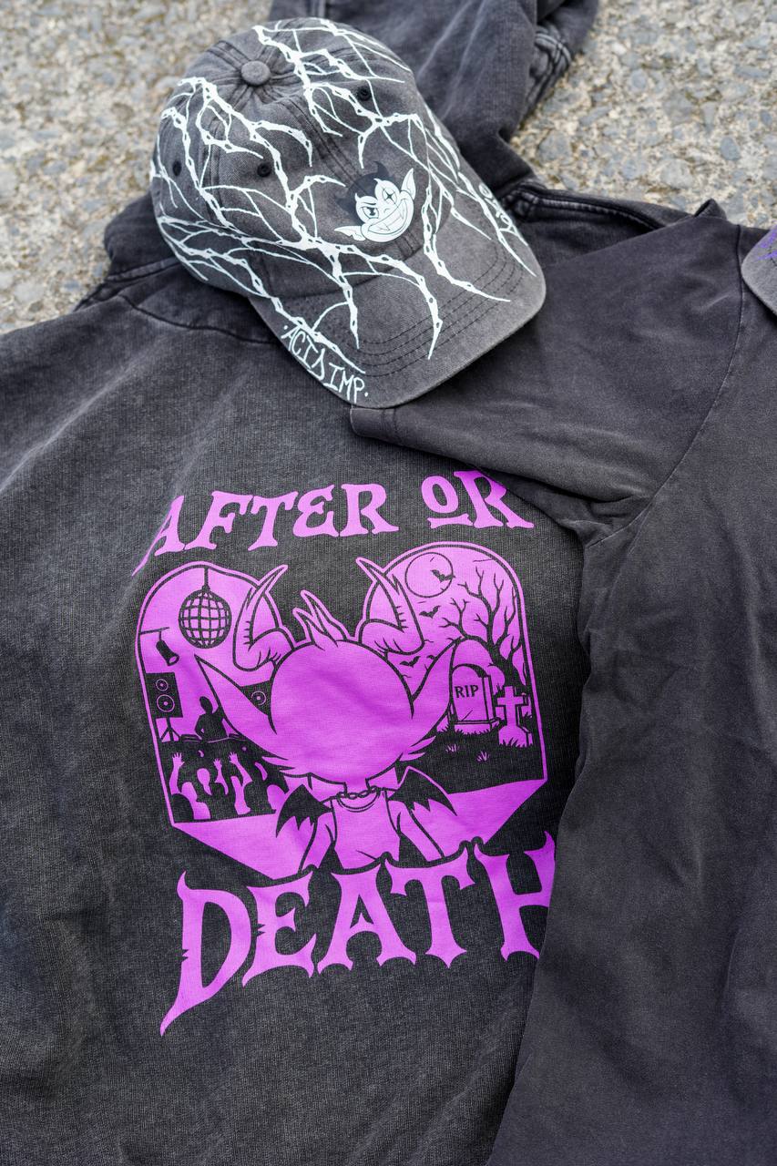 SUDADERA OVERSIZE AFTER OR DEATH